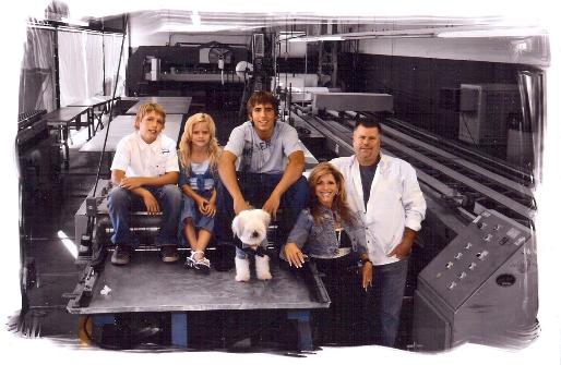 Steve Loomis (Owner of & Manager of Operators at Hemet Valley RV) & his Family