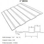 2" Mesa RV Siding Pattern