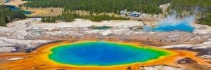 Hot Springs at the Yellowstone National Park