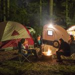 Camping trailer for the simple camper