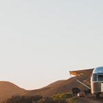 RV camping on a mountain
