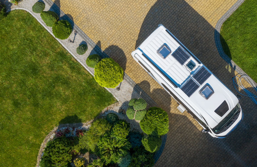 Solar panel RV upgrade