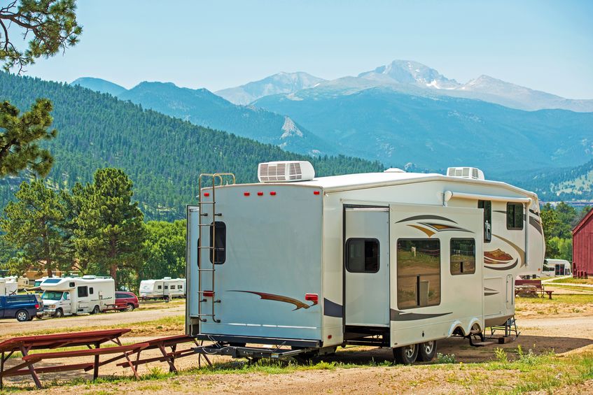 RV updated siding and doors for road trips